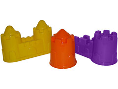 83077 [37251] Формочки (замок башня + замок стена с двумя башнями + замок мост)