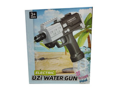 83085 [Н022] Водный пистолет 20 см "Узи" (USB, аккум.) в кор. H022