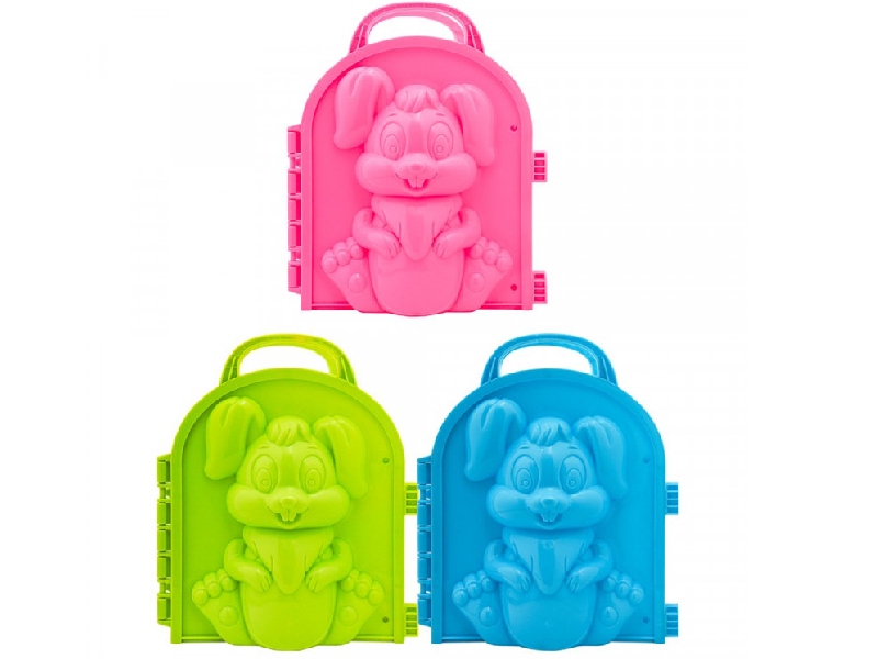 Купить оптом Форма для снега "Зайчик" 19 см в сетке СЛ-3892 в Луганске