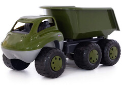 83132 [48721] Автомобиль-самосвал "Дакар" военный с прицепом 80 см