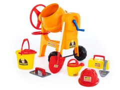 83133 [50649] Бетономешалка "Construct" 70 см + набор каменщика №7 "Construct" 8 эл. в кор.