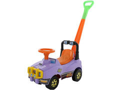 83170 [62956] Джип-каталка с ручкой - №2 89 см сиреневый