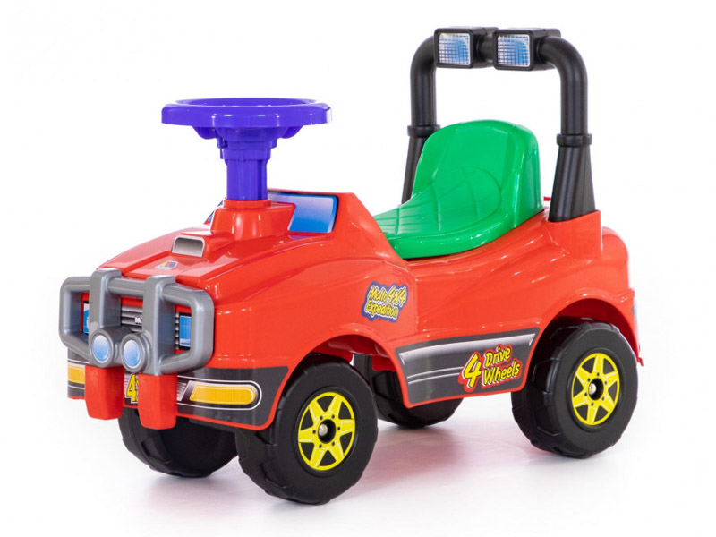 Купить оптом Джип-каталка - №3 62 см красный в Луганске