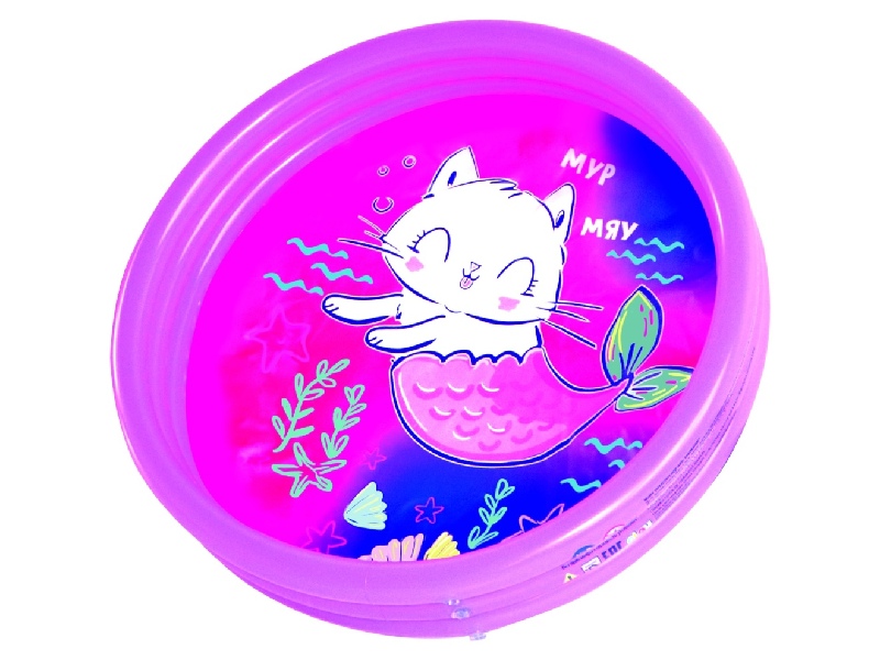 Купить оптом Бассейн "Котик" 76*20 см 92003 в Луганске