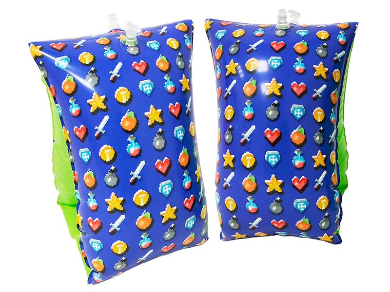 Купить оптом Нарукавники "Мир пикселей" 27*15 см 94110 в Луганске