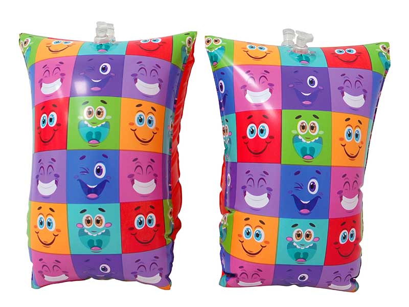 Купить оптом Нарукавники "Смайлики" 27*15 см 94109 в Луганске