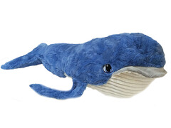 83258 [1280-99/80] Мягкая игрушка «Голубой Кит» мех 80 см 1280-99/80