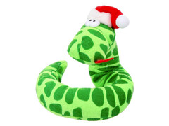83260 [RL24100-30] Мягкая игрушка «Змейка в колпаке» 30 см зеленая RL24100-30