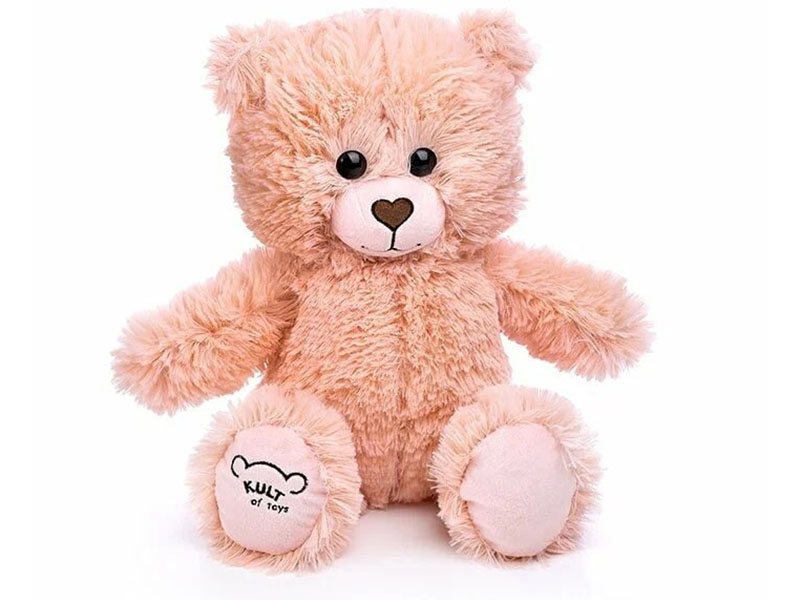 Купить оптом Медведь 50 см пудровый в Луганске