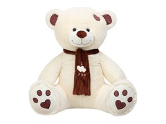 83280 [МТШ/60/53] Медведь Тони с шарфом 110 см латте