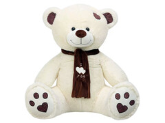 83283 [МТШ/80/52] Медведь Тони с шарфом 150 см латте