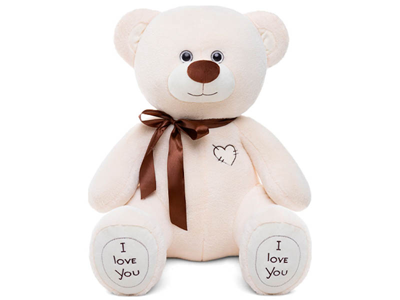 Купить оптом Медведь Фил 110 см латте в Луганске