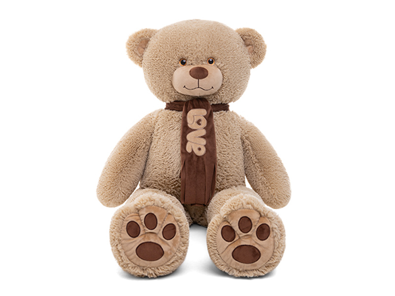 Купить оптом Медведь Филипп 130 см кофейный в Луганске