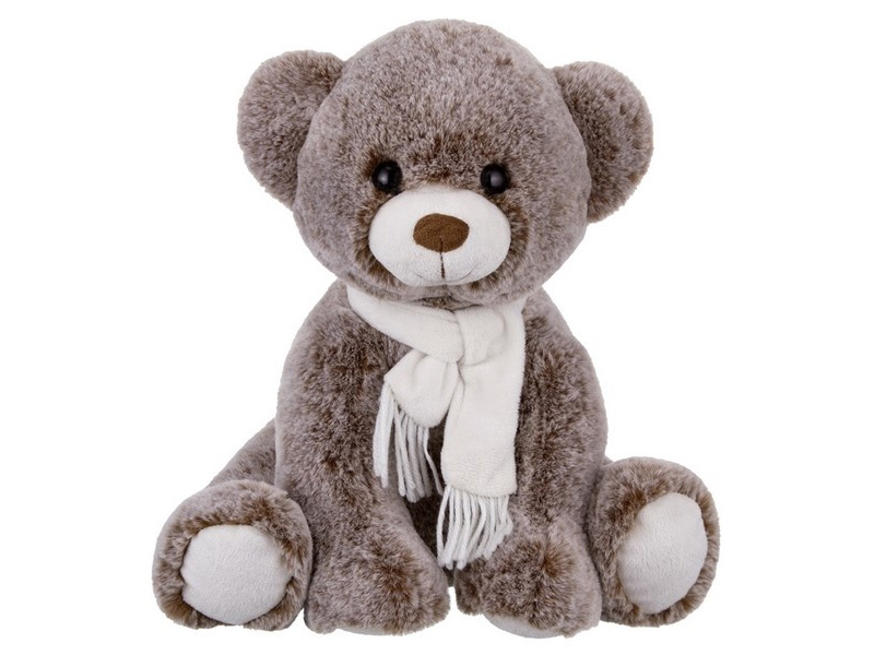 Купить оптом Мишка в шарфике 28 см RL24009-28 в Луганске