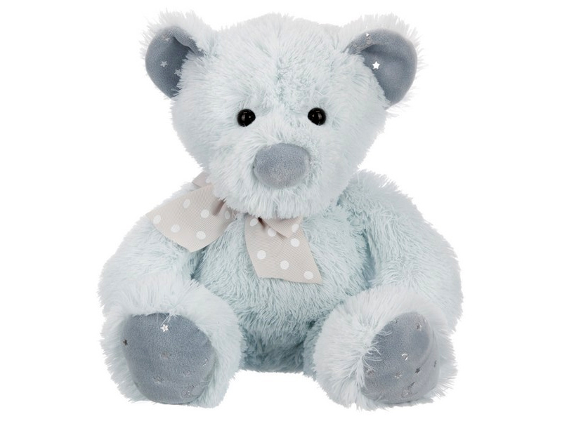 Купить оптом Мишка с бантиком 24 см мятный RL24170-24 в Луганске