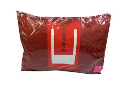 83325 [CRLf-030-1] Подушка-игрушка Moskvich красная 38*25 см CRLf-030-1