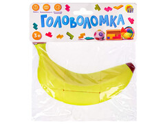 83339 [И-6782] Головоломка "Банан" 15,8*4,5*7,5 см И-6782
