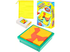 83343 [Y16612359] Головоломка пластик. "Танграм сложный" 13,5х4,5х20,5 см Y16612359