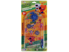 83372 [2006K375-R3] Пинбол с лабиринтом "Ми-ми-мишки" 32*13 см на блистере 2006K375-R3