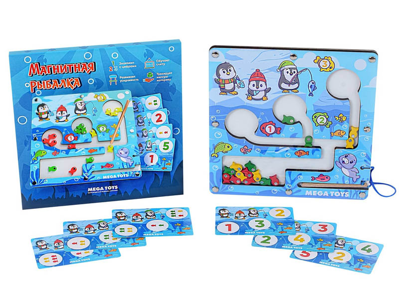 Купить оптом Игровой набор «Рыбалка. Пингвин» 25257 в Луганске