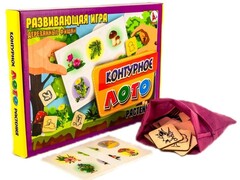 83403 [Р3128] Лото контурное "Растения" Р3128