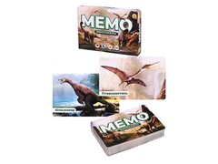 83414 [ИН-0916] Настольная игра Мемо "Динозавры" 50 карточек ИН-0916