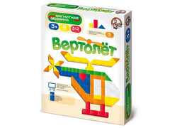 83419 [01654] Мозаика магнитная «Вертолет» 312 эл. без игр. поля 01654