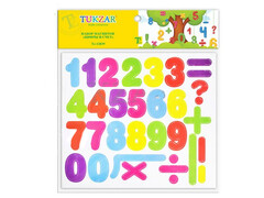 Набор магнитов "Цифры и счет" 19 шт