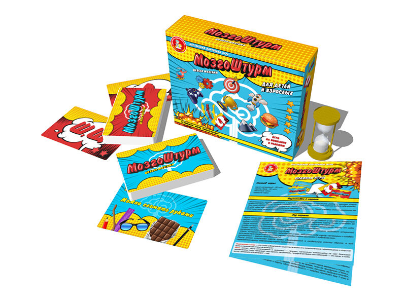 Купить оптом Настольная игра «МозгоШтурм» 04828 в Луганске