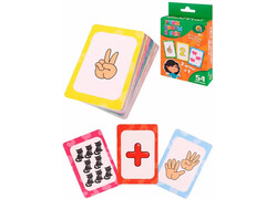 83475 [ИН-9422] Карточки обучающие "Учим цифры и счёт" 54 шт