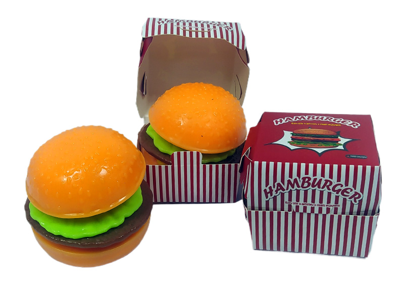 Купить оптом Сквиш "Гамбургер" 6*6*7 см в кор. в Луганске