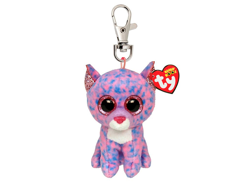 Купить оптом Игрушка-брелок для детей мягконабивная лавандовая кошка КАССИДИ в Луганске