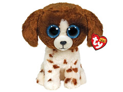 Игрушка мягконабивная коричнево-белая собака МАДЛЕС 15 см