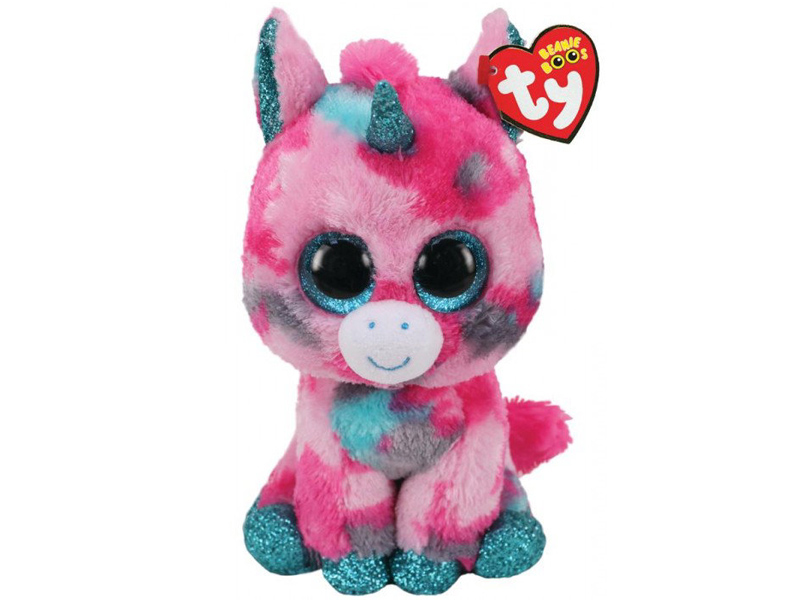 Купить оптом Игрушка мягконабивная розово-голубой единорог ГАМБОЛЛ 15 см в Луганске