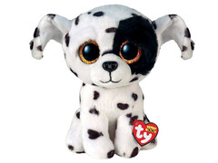 Игрушка мягконабивная пятнистая собака ЛЮТЕР 15 см