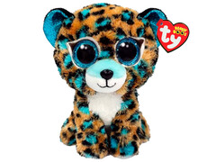 Игрушка мягконабивная синий леопард КОБАЛЬТ 15 см