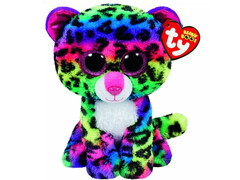 Игрушка мягконабивная разноцветный леопард ДОТТИ 15 см