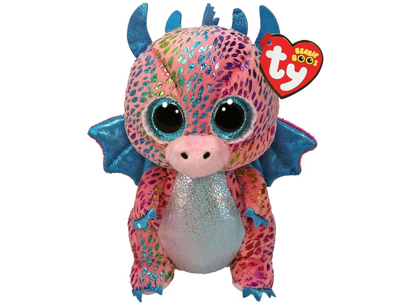 Купить оптом Игрушка мягконабивная разноцветный дракон ФЛИНТ 15 см в Луганске