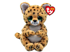 83593 [41282] Игрушка мягконабивная бежевый леопард ЛЛОЙД 15 см