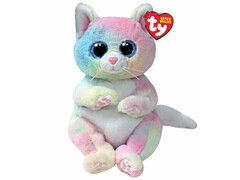 83595 [41291] Игрушка мягконабивная разноцветная кошка ДЖЕННИ 15 см