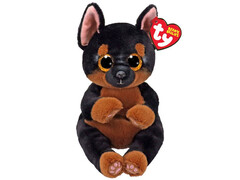 83596 [41298] Игрушка мягконабивная собака черно-рыжая ФРИТЦ 15 см