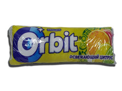 83675 [VPD-015] Подушка-игрушка Жвачка желтая 53х20 см VPD-015