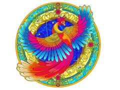 83678 [MPZCA65-L] Пазлы деревянные «Птица счастья» 245 деталей 37*37 см