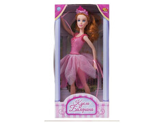 83691 [PT-00440/w(3)] Кукла "Балерина в розовой юбке-лепесток" 30 см в кор. PT-00440/w(3)