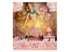 83710 [SG-03-KB] Кукла шарнирная "София Gold" 29 см с аксесс. в кор. SG-03-KB