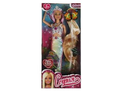 83720 [66001M-LH4-S-BB] Русалка шарнирная 29 см София (свет. прядь, аксесс.) в кор.