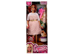 83725 [66001-BF17-S-BB] Кукла шарнирная "София" 29 см с аксесс. в кор. 66001-BF17-S-BB