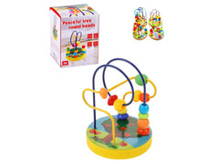 83901 [ZYP20120903-55] Деревянная игра «Лабиринт» 12,5 см в кор. ZYP20120903-55