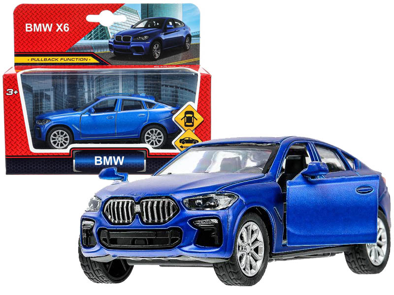 Купить оптом Технопарк. Машина «BMW X6» инерц. 10 см (открыв. двери) в Луганске
