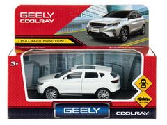 84054 [GC-11-WH] Технопарк. Машина «Geely Coolray» металл. инерц. 10,5 см (открыв. двери, багажник) белый